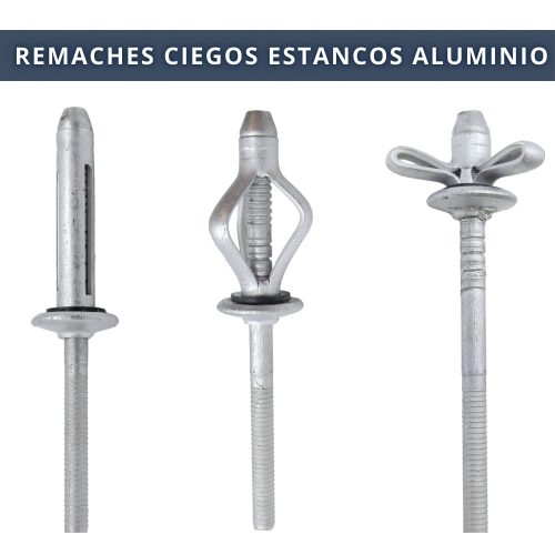 IBRIQO® Remaches Ciegos Estancos de Aluminio con Junta EPDM | 6,4x30,2mm - Imagen 3